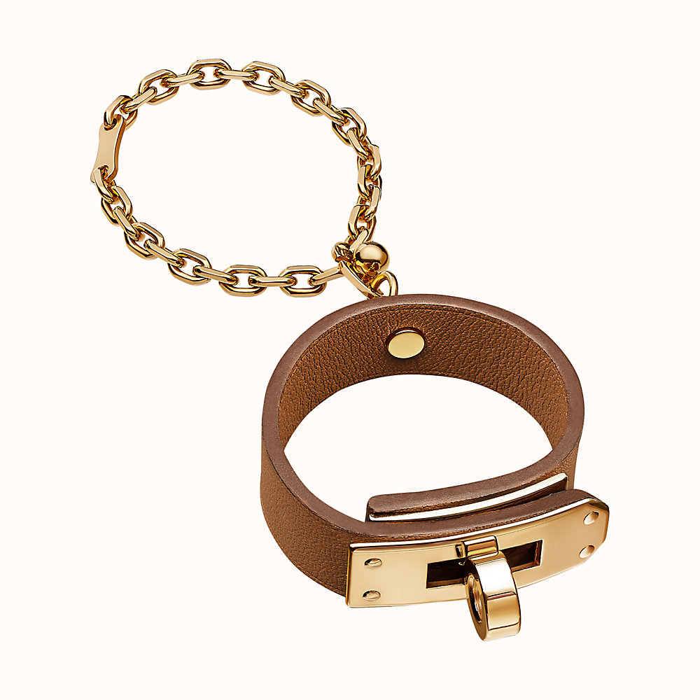 未使用　エルメス　ケリー　グローブホルダー　レザー　付属品完備　ブラック エルメス(HERMES)エルメス ケリー グローブホルダー その他小物